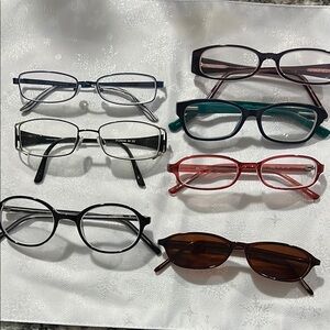 Stylish Eyeglasses and Sunglasses Set